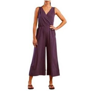 Title Nine Getaway Deep Purple Jumpsuit